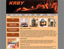 Tablet Screenshot of krby-kamna.cz
